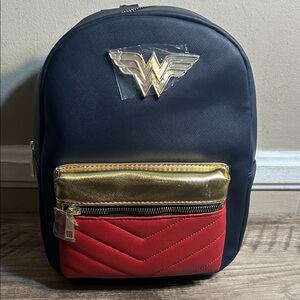 Bioworld DC Wonder Woman Mini Backpack New with Tags